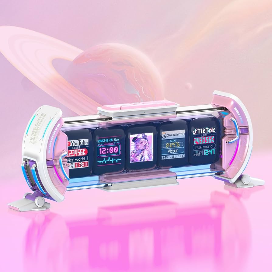 Divoom Times Gate ピンク 71Uuwq0MmsL._UF350,350_QL80_.jpg